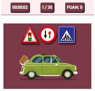 İLKOKUL TRAFİK İŞARETLERİ