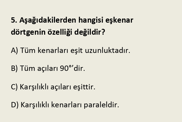 Soru 5